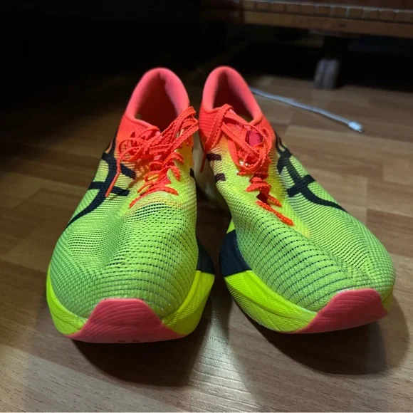 Asics Vibrant Orange Athletic Shoes - Picture 6 of 12